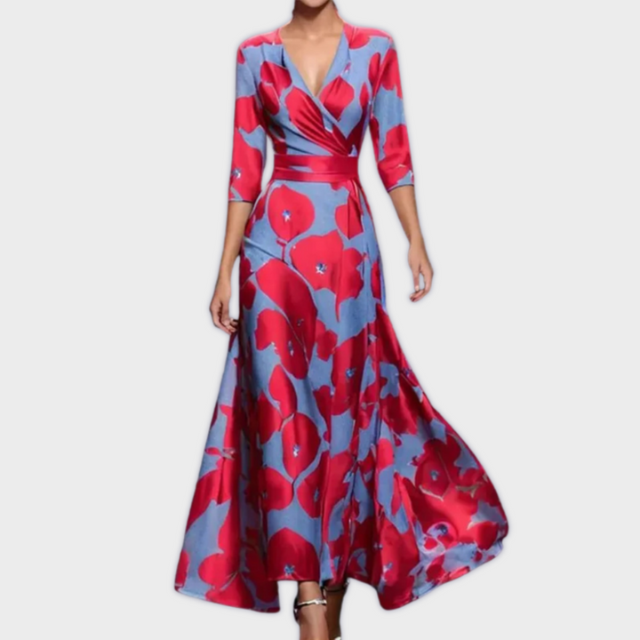Leoma | Handgemachtes Premium Maxikleid